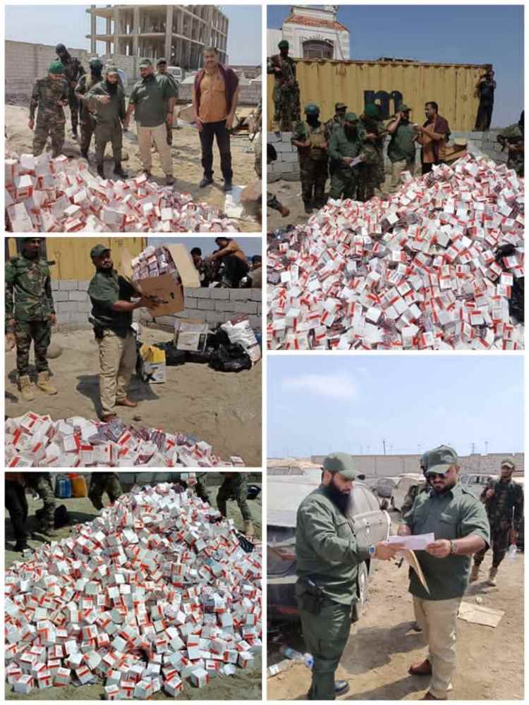 بتوجيهات النائب العام.. النيابة العامة في عدن تتلف أكثر من 855 ألف كبسولة بريجابالين