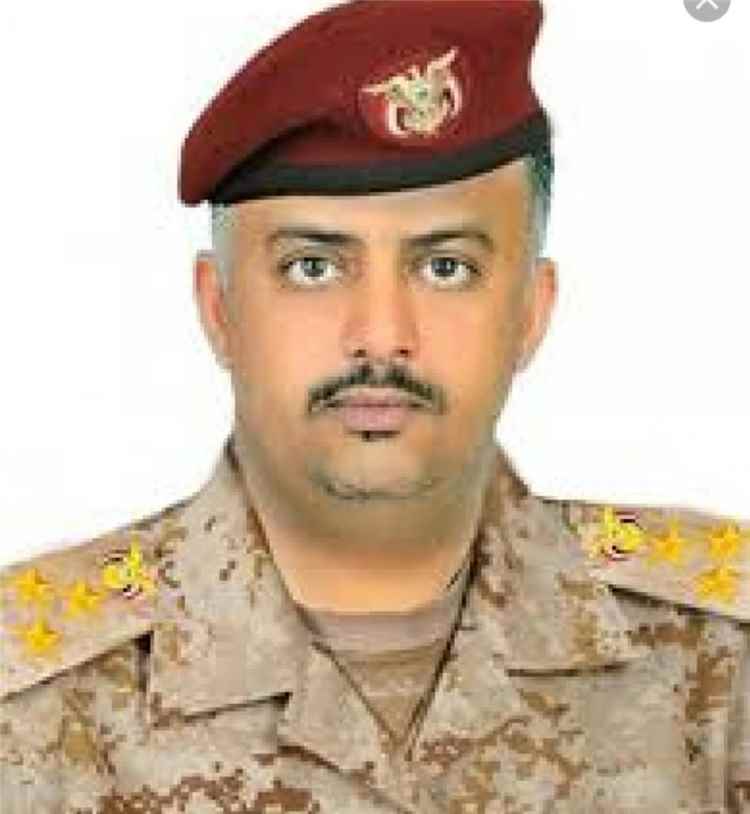 قائد  لواء 115 مشاة يعزي باستشهاد الشيخ محمد احمد سليم الدماني