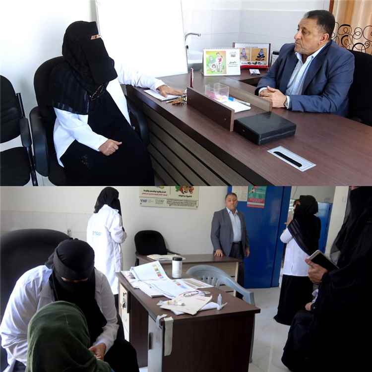 نائب محافظ أبين يناقش مع مديرة مركز أيوب الطبي تعزيز الخدمات الصحية بالمركز والصعوبات والتحديات التي تواجهه