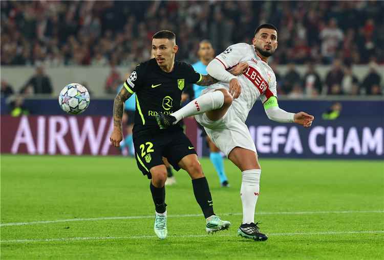 «دوري أبطال أوروبا» التعادل الإيجابي يحسم مواجهة شتوتغارت وضيفه أتليتيكو مدريد