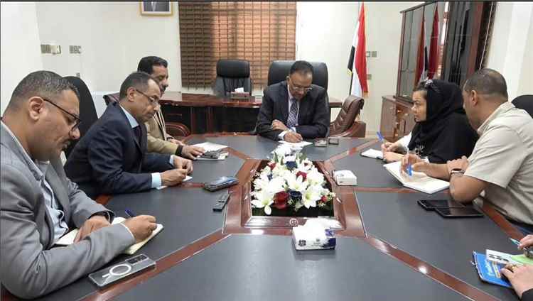 الجمارك ومكتب الأمم المتحدة لخدمات المشاريع (UNOPS) يبحثان الترتيبات النهائية لتنفيذ المشروع الممول من الحكومة اليابانية.