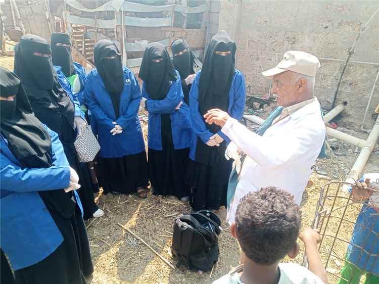 جمعية المنار التنموية بأحور تنفذ دورة في الطب البيطري بالشراكة مع منظمة SMEPS