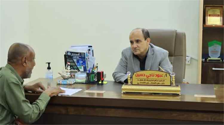 حداد وناجي يناقشان أوضاع خدمات الصرف الصحي ورفع الجاهزية لمواجهة تداعيات الأمطار بمديرية دارسعد