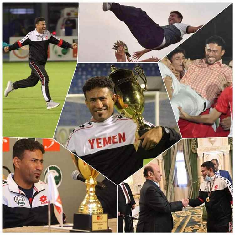 الكابتن "قيس محمد صالح" مدربًا للفريق الكروي الأول لنادي شمسان