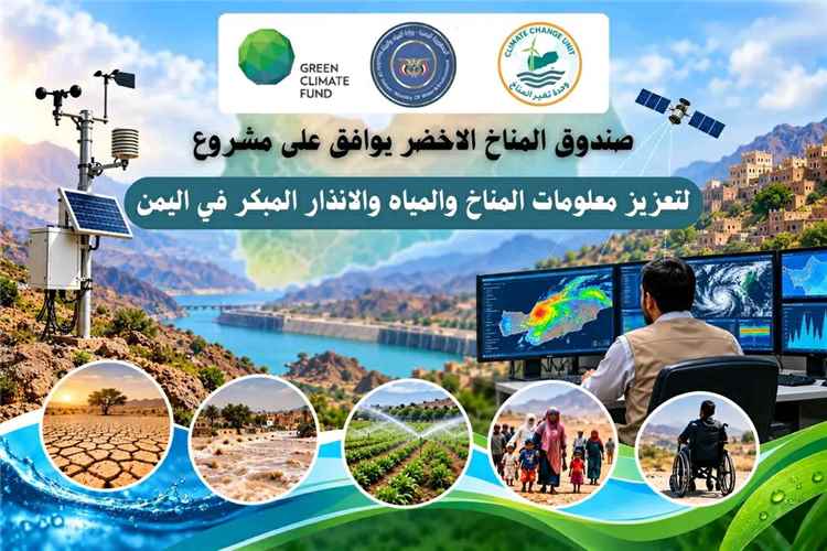 توفيق الشرْجبي: إقرار مشروع مناخي لليمن بأكثر من 28 مليون دولار