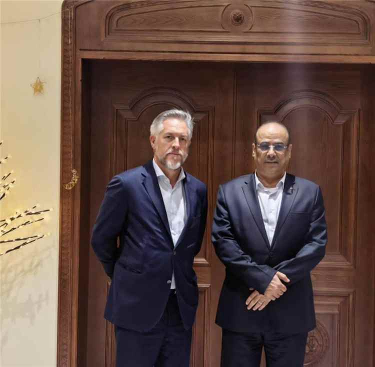 الميسري يستقبل سفير الاتحاد الأوروبي لدى بلادنا