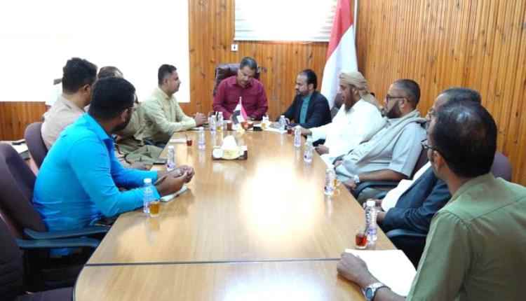 لجنة الإغاثة بوادي وصحراء حضرموت تقر خطة عمل مشتركة لتوحيد جهود الدعم الإنساني