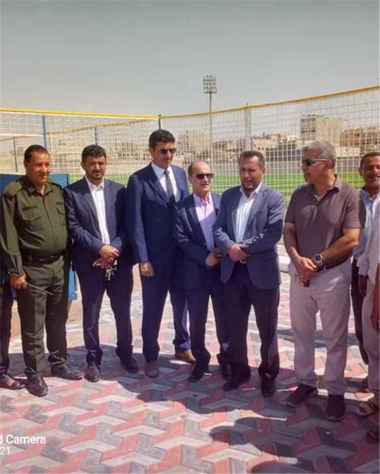 وكيل وزارة الشباب والرياضة يشارك في افتتاح مشروع ملعب نادي النصر الرياضي بمديرية دار سعد