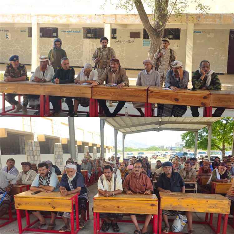 مدير عام مودية يدعو إلى توحيد الجهود والتكاتف خلال لقاء مع المشايخ والشخصيات الاجتماعية