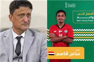 النجم الدولي السابق الكابتن «وجدان شاذلي» يهنيء النجم الصاعد «عادل عباس»