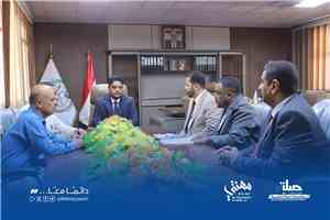 المدير التنفيذي لمؤسسة صلة للتنمية يبحث مع وزير التعليم الفني والتدريب المهني سبل التعاون المشترك