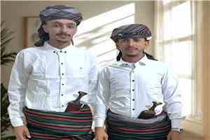 يافع رُصُد تحتفي بزفاف الشابين صالح سعيد العبيدي ومحمد فضل العبيدي وسط أجواء من الفرح والبهجة