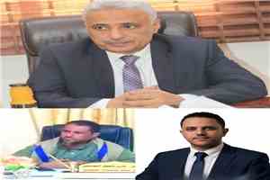 مدير عام خنفر ومدير عام أشغال أبين يلتقيان رئيس مجلس إدارة صندوق صيانة الطرق والجسور لمناقشة مشاريع تأهيل الطرق