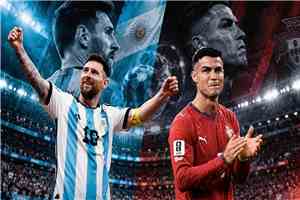 أرقام ميسي ورونالدو دولياً... سباق أسطورتين امتد لأكثر من عقدين