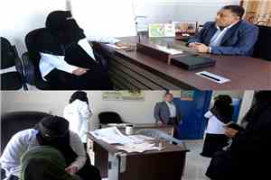 نائب محافظ أبين يناقش مع مديرة مركز أيوب الطبي تعزيز الخدمات الصحية بالمركز والصعوبات والتحديات التي تواجهه
