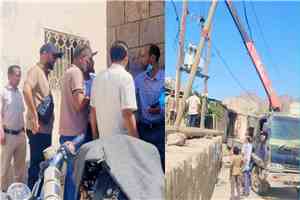 بتوجيهات محافظ الضالع.. ربط مركز الطوارئ التوليدية بخط الكهرباء الساخن