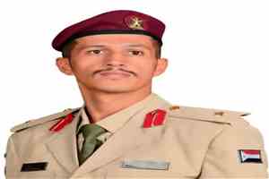 استشهاد الضابط في قوات العمالقة الجنوبية خالد زيد العمري ورفيقه إثر انفجار عبوة ناسفة في خط العبر