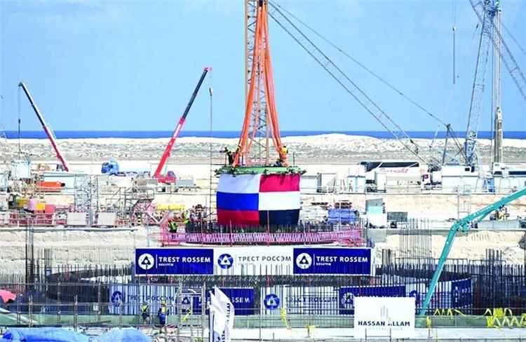 روسيا تهاجم الغرب بسبب النووي المصري
