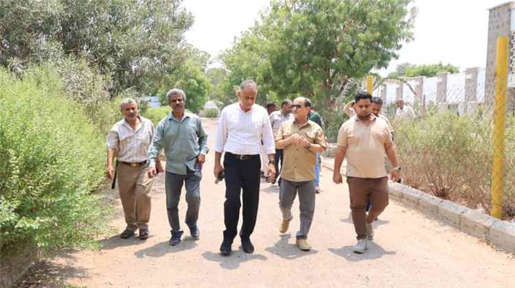 الجاوي يقود تحركًا نوعيًا لدعم «المعهد الوطني» بدارسعد وتهيئة تدشين قسم المعدات النفطية