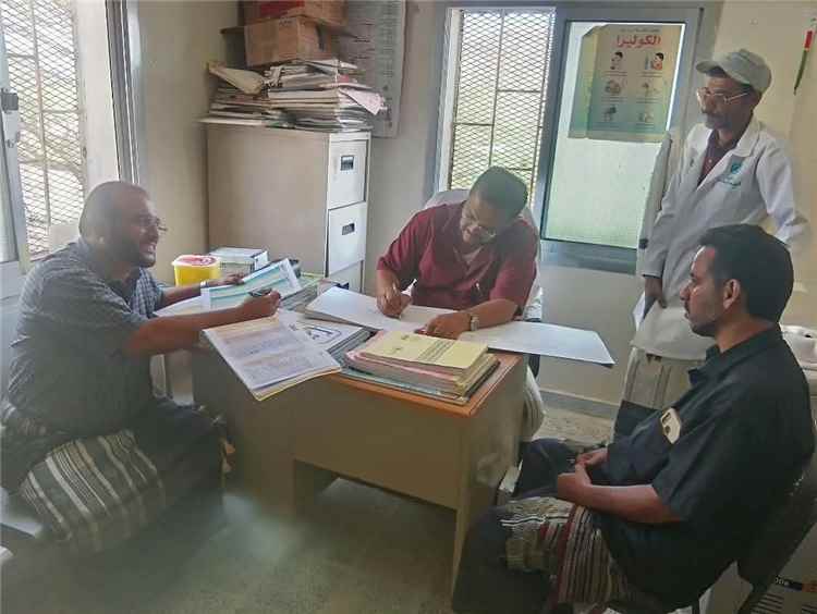 فريق مكتب الصحة بلودر يتفقد الوحدات الصحية بالصعيد ومقيففة ويشيد بمستوى الخدمات