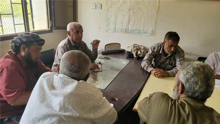 مدير تربية لودر يناقش سبل الارتقاء بالعملية التعليمية مع مدراء مدارس التعليم الثانوي