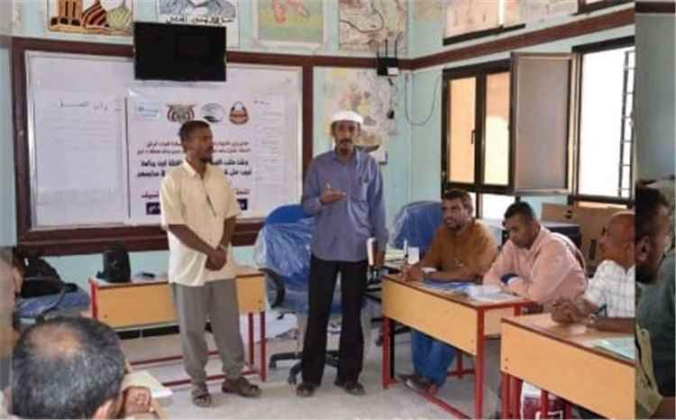 فريق التوجيه التربوي بمكتب التربية والتعليم مودية ينفذ زيارة ميدانية لمدرسة القريبي أورمة