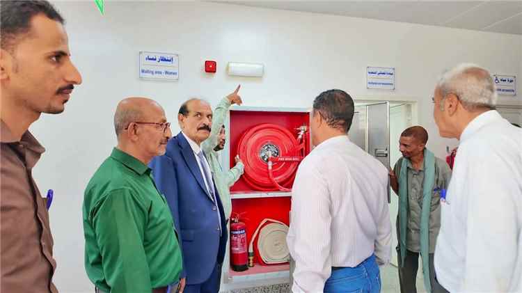 الوكيل الدغاري يشيد بمستوى إنجاز مشروع مركز علاج سوء التغذية بمدينة عتق