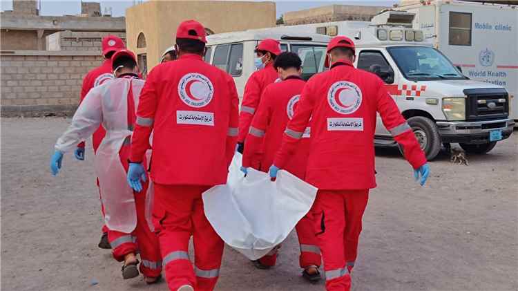 الهلال الأحمر اليمني بلحج يكثف استجابته الإنسانية والميدانية في ظل الأوضاع الراهنة