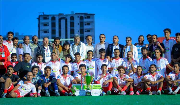 العرش بطلاً لتصفيات الدرجة الثالثة لكرة القدم بمأرب بعد فوزه على الوحدة بخماسية