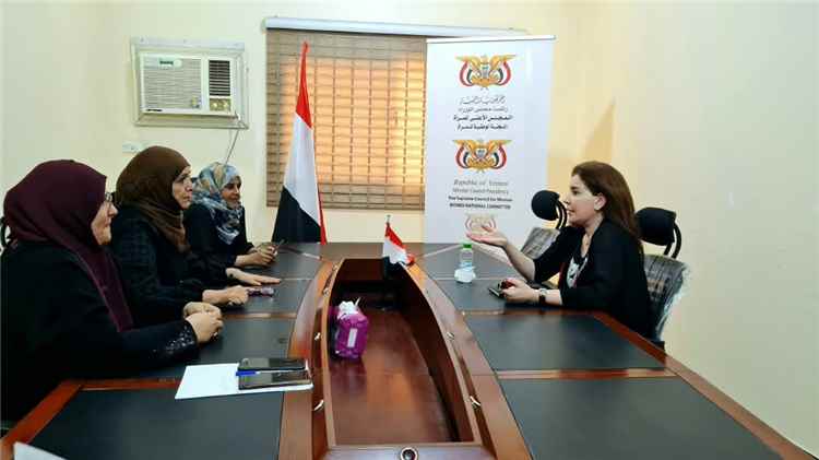 رئيسة اللجنة الوطنية للمرأة تلتقي ممثلة هيئة الأمم المتحدة للمرأة في عدن لبحث سبل دعم وتمكين المرأة اليمنية
