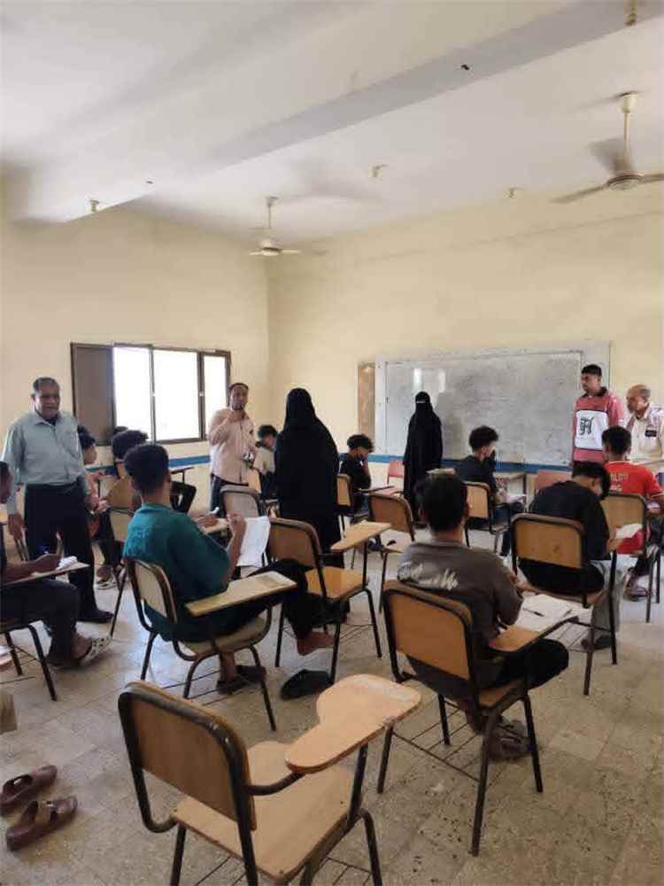 تدشين اختبارات المفاضلة لطلاب المعاهد المهنية والتقنية بساحل حضرموت للعام الدراسي 2026/2027