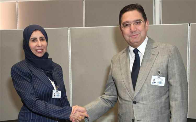 لقاء يمني مغربي في نيويورك يبحث تطورات اليمن والتدخلات الإيرانية