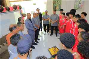 السلطة المحلية بحضرموت تستقبل بعثة منتخب الناشئين وتؤكد تسخير كافة الإمكانيات لإنجاح معسكر المكلا