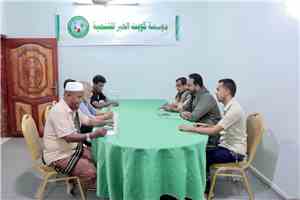 مدير عام الريدة وقصيعر الأستاذ عبدالعزيز بن مهاجر يزور مؤسسة كويت الخير للتنمية