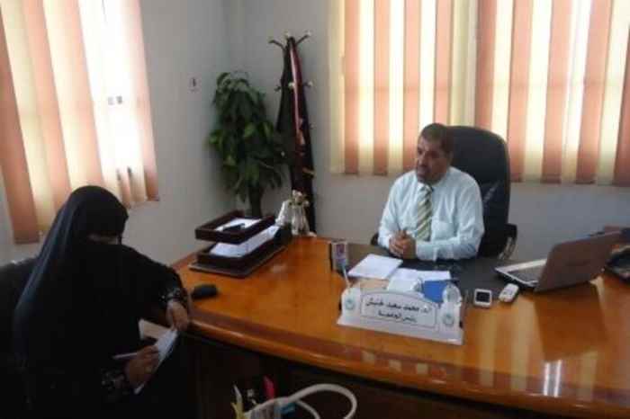 فتح  مظاريف مشروع المستشفى الجامعي بمركز السرطان بجامعة حضرموت