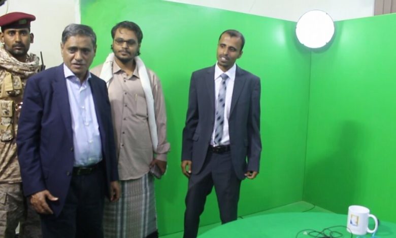 محافظ حضرموت يدشن البث الرسمي لقناة المكلا المحلية