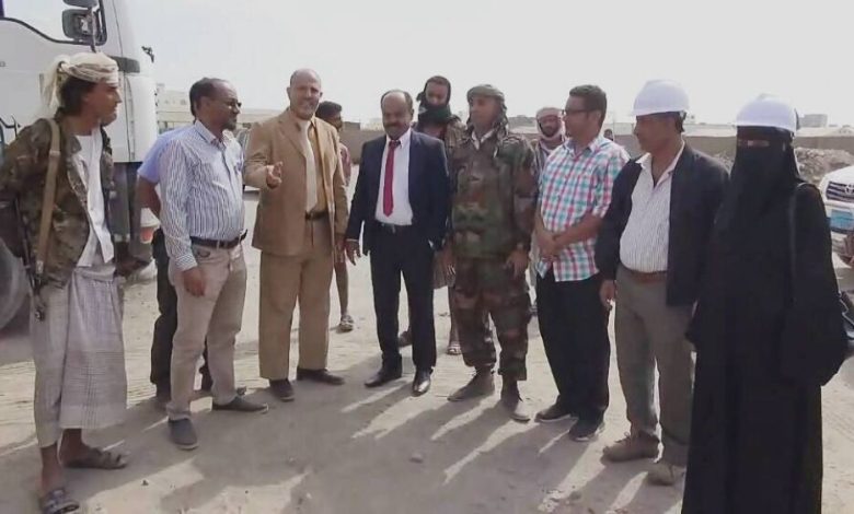 تدشين مراحل التنفيذ لمشروع أبراج طيبة السكنية أحدى مشاريع المنطقة الحرة -عدن