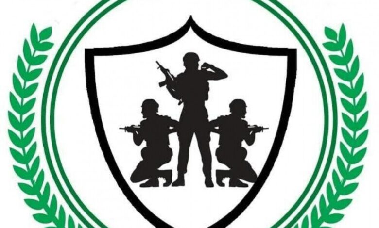 قيادة حزام أمني أحور تعزي في أستشهاد سالم الساحمي