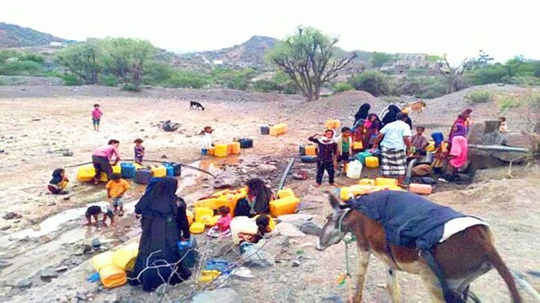 اعلان مناطق حبيل حنش ودريجة ونعمان بمسيمير لحج مناطق منكوبة