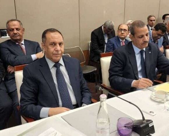 اليمن تشارك في اجتماع وزراء التجارة العرب بجنيف