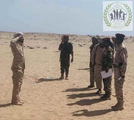 لجنة الرقابة والتفتيش تنزل على اللواء الثاني دعم واسناد محور ابين