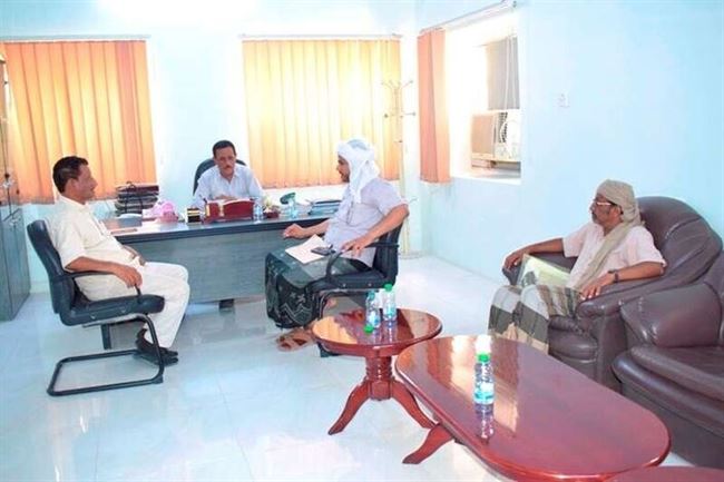 مناقشة الاوضاع الصحية بمديرية ثمود